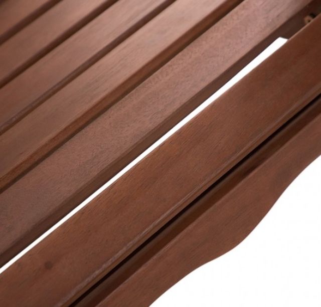 Furniture of America® Elk Dark Brown Wooden Outdoor Adirondack Chair-3