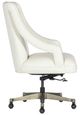 Hooker® Furniture EC Meira Aline China White Swivel Tilt Executive Chair-3