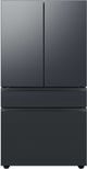 Samsung Bespoke 36" Matte Black Steel French Door Refrigerator Bottom Panel-1