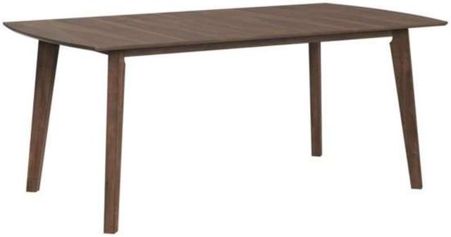 Elements International Santa Barbara Walnut Dining Table-0