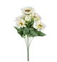 A & B Home Cream Faux Sunflower -2