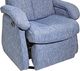 PEL International NEO 59 Series Blue Motorized Recliner-1