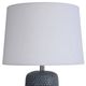 Stylecraft Patley Blue/White Table Lamp -3