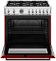 Bertazzoni Professional Series 36" Rosso Glossy Pro Style Gas Range-1