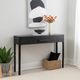 Powell® Wexler Black Console Table-1