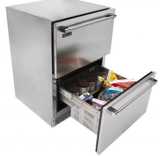 Perlick® Signature Series 24" Stainless Steel Freezer Drawer-2