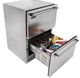 Perlick® Signature Series 24" Stainless Steel Freezer Drawer-2