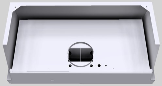 Vent-A-Hood® Designer Series 48" White Wall Mounted Range Hood-2