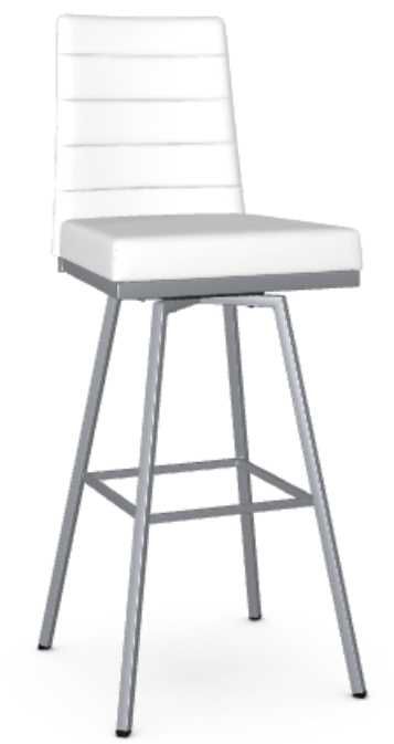 Amisco Customizable Luna Swivel Bar Stool-0