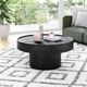 Zuo® Modern Watson Matte Black Coffee Table-4