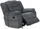 New Classic® Home Furnishings Redondo Dark Gray Manual Glider Recliner-2