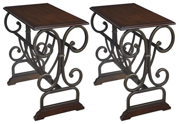 Signature Design by Ashley® Braunsen 2-Piece Brown End Tables Set-0