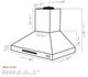 Kucht Professional 30" Stainless Steel Wall Mounted Range Hood-4