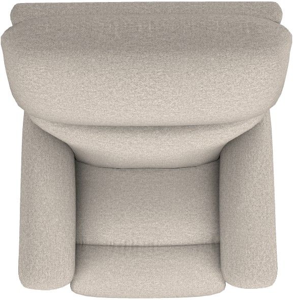 La-Z-Boy® Brooks Muslin Power Rocking Recliner with Headrest and Lumbar-4