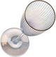 A & B Home Clear Glass Champagne Flute-1