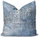 StyleCraft Norman Wyatt Home Distressed Blues 24x24 Throw Pillow-0