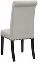 Coaster® Alana 2-Piece Sand Upholstered Tufted Side Chairs-3