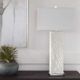Uttermost® Pillar White Table Lamp-1