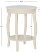 Powell® Rainbow Off-White Round Side Table-2