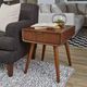 Flexsteel® Ludwig Brown End Table-1