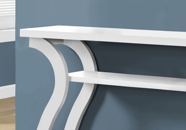 Monarch Specialties Inc. 47"L White Hall Console Table -1