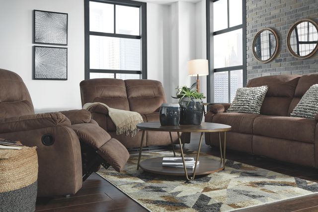 Signature Design by Ashley® Bolzano Coffee Rocker Recliner-2