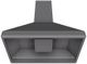 Vent-A-Hood® 42" Gunsmoke ARS Duct-Free Euro-Style Island Range Hood-2