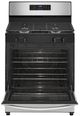 Whirlpool® 30" Stainless Steel Freestanding Gas Range with Broiler Drawer-1