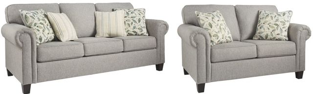 Signature Design by Ashley®  Alandari 2-Piece Gray Living Room Set-0