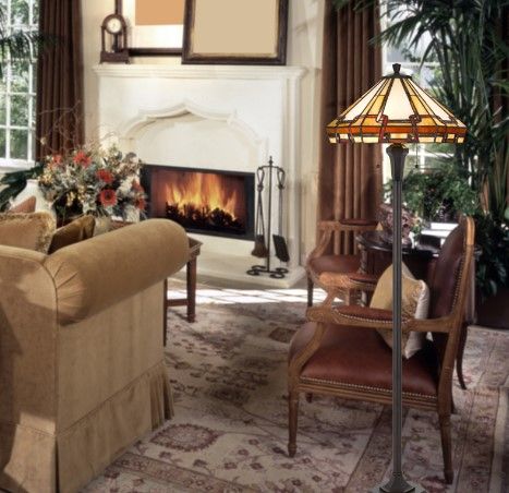 Cal® Lighting & Accessories Tiffany Table Lamp-1