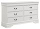 Coaster® Louis Philippe 5-Piece White Twin Bedroom Set-3