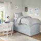 Olliix by Intelligent Design Grey Twin XL Extended Drop 36" Dorm Bed Skirt-0