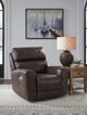 Signature Design by Ashley® Beadel Smoke Power Recliner with Headrest-5