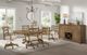 Intercon Colonial Oak Weathered Chestnut Trestle Dining Table-4
