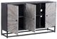 Jofran Inc. Astral Plains Reclaimed Gray 3-Door Accent Cabinet-3
