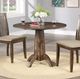 Winners Only® Zoey Beige/Brown Slat Back Dining Side Chair-3