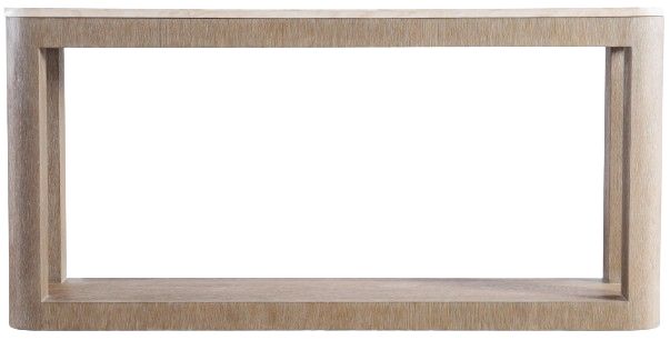 Bernhardt Living Loggia Beige Console Table with Aria Base-2