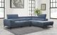 Mazin Furniture Medora 2-Piece Blue Right-Arm Facing Sofa Sectional and Chaise-3