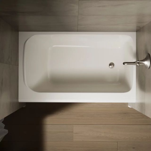 KOHLER® Avec® Biscuit 60" x 36" Alcove Bath-2