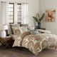 Olliix by INK+IVY Taupe Camila Quilted Euro Sham-1