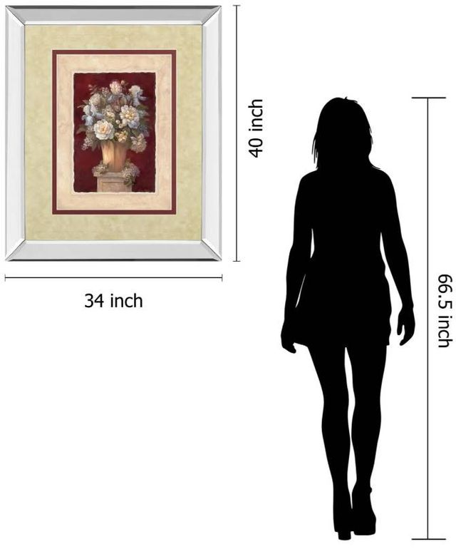 Classy Art Traditional Red II by Vivian Flasch Wall Art-2