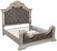 Signature Design by Ashley® Andonhall Antique White/Gray King Upholstered Panel Bed-0