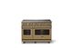 Viking® 5 Series 48" Golden Hour Pro Style Induction Range with Brushed Brass Trim-3