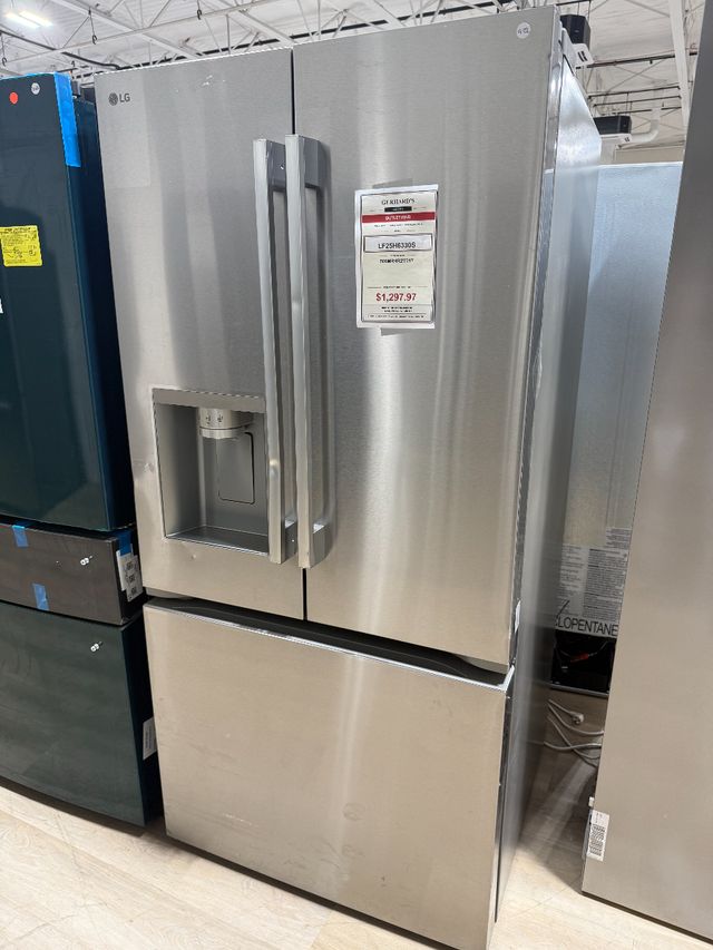 LG 33" 24.5 Cu. Ft. PrintProof™ Stainless Steel French Door Refrigerator-0