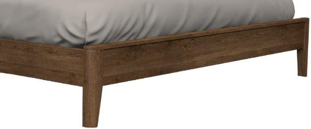Country View Woodworking Westwood Queen Low Footboard Upholstered Panel Bed-2