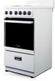 Premium Levella® 20" White Freestanding Electric Range-2