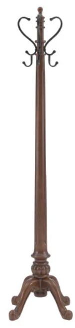 Powell® Barrier Reef Warm Nut Brown Coat Rack-3