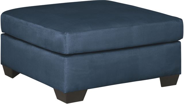 Signature Design by Ashley® Darcy Blue Oversized Accent Ottoman-0