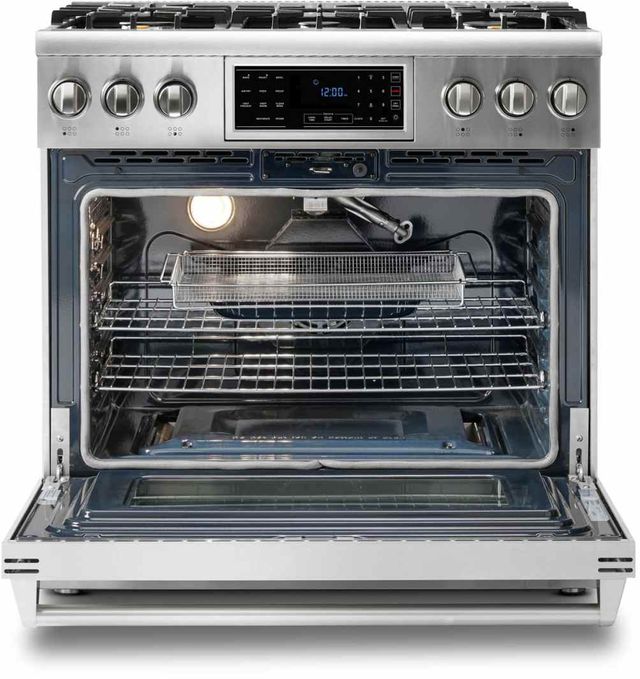 Thor Kitchen® Professional 36" Stainless Steel Pro Style Gas Range-3