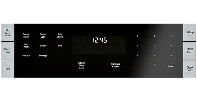 Bosch 500 Series 1.6 Cu. Ft. Stainless Steel Built In Microwave-2